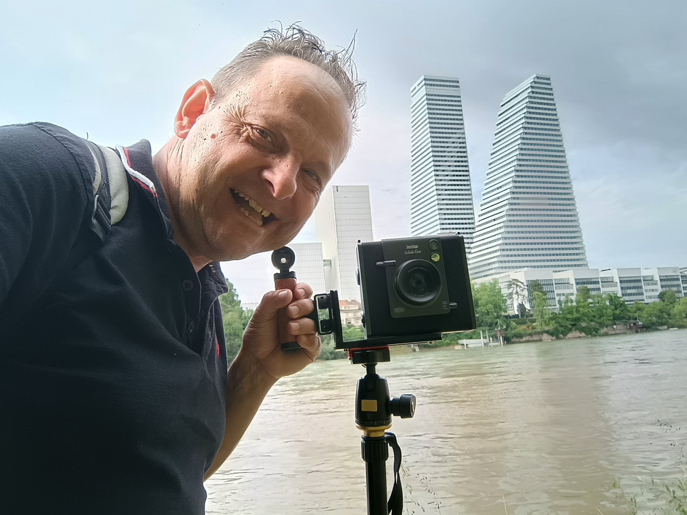 evo, fuji, sofortbildkamera, digitalkamera, fotohaefeli