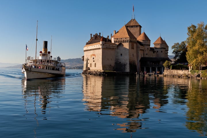 chillon, chateau de chillon, veytaux, montreux, fotohaefeli, lac de geneve, leman, genfersee