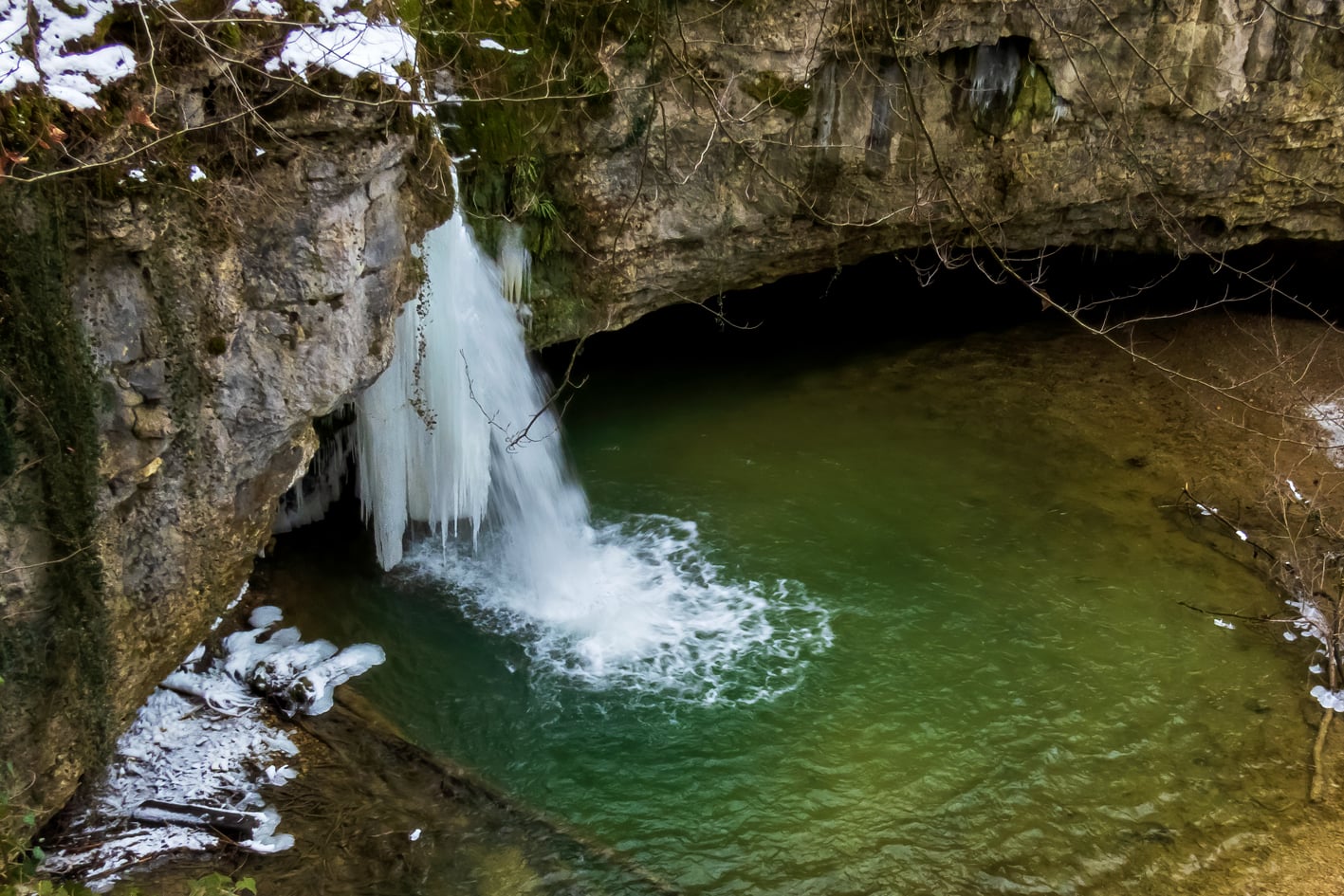 Wasserfall Giessen Kilchberg, Wasserfall, Giessen, Kilchberg, fotohaefeli