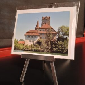 aarwangen schloss, nordansicht, fotohaefeli, schreibkarten