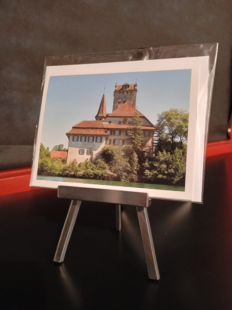 aarwangen schloss, nordansicht, fotohaefeli, schreibkarten