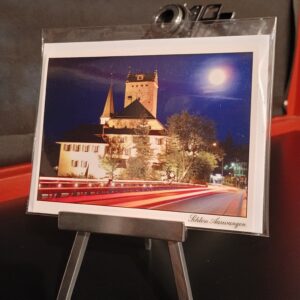 schloss 4912 aarwangen, nachtansicht, trickaufnahme, langzeitbelichtung