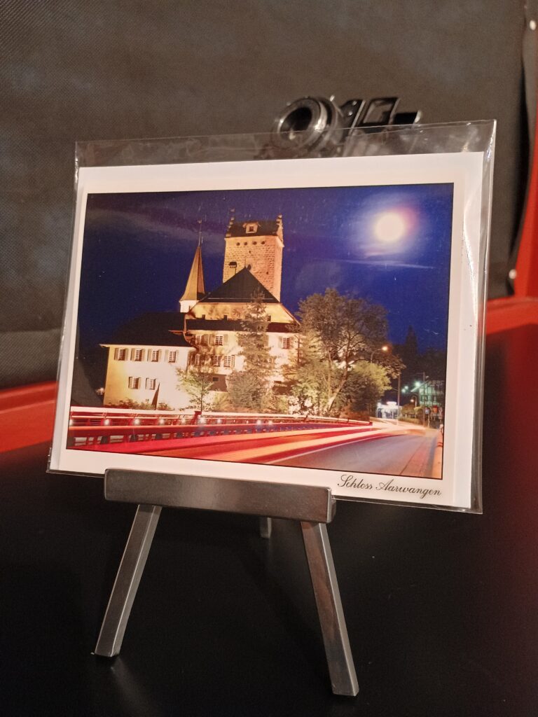 schloss 4912 aarwangen, nachtansicht, trickaufnahme, langzeitbelichtung
