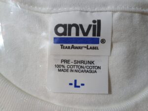 tshirt fotohaefeli schloss aarwangen, markenshirt grösse L, anvil