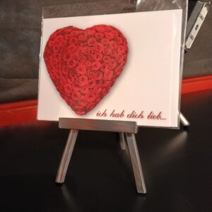 ich hab dich lieb, herz, rotes herz, schreibkarte, liebesbrief, fotohaefeli