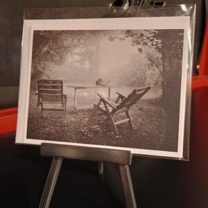 symbolisiertes Sujet Geduld, warten, schwarzweiss, fotohaefeli