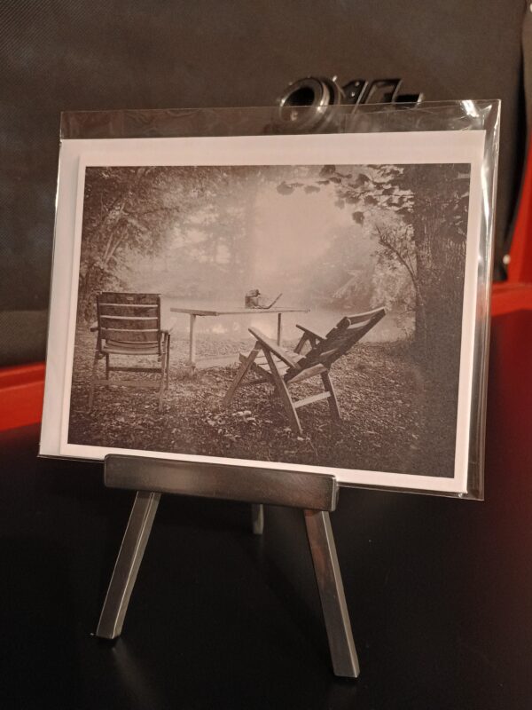 symbolisiertes Sujet Geduld, warten, schwarzweiss, fotohaefeli