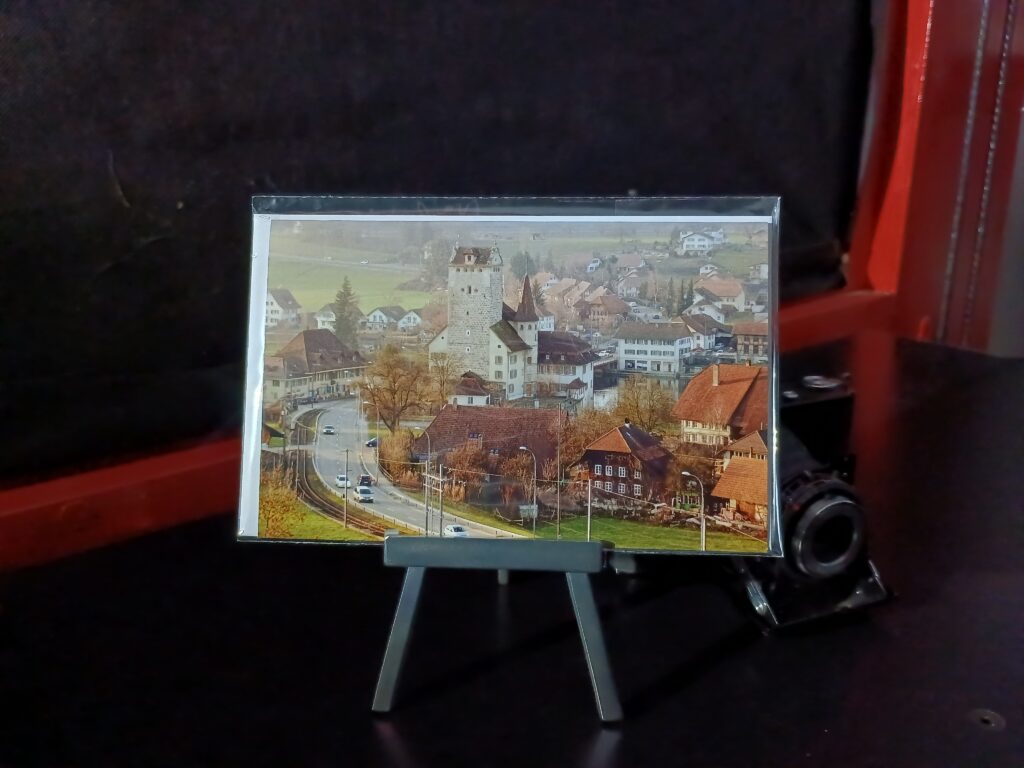 Aarwangen mit dem Schloss und Quartier Scheuerhof