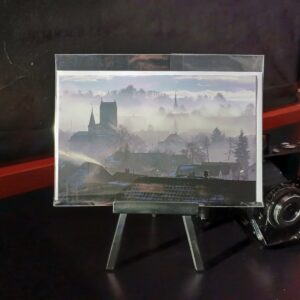 The fog. nebel über aare und schloss aarwangen