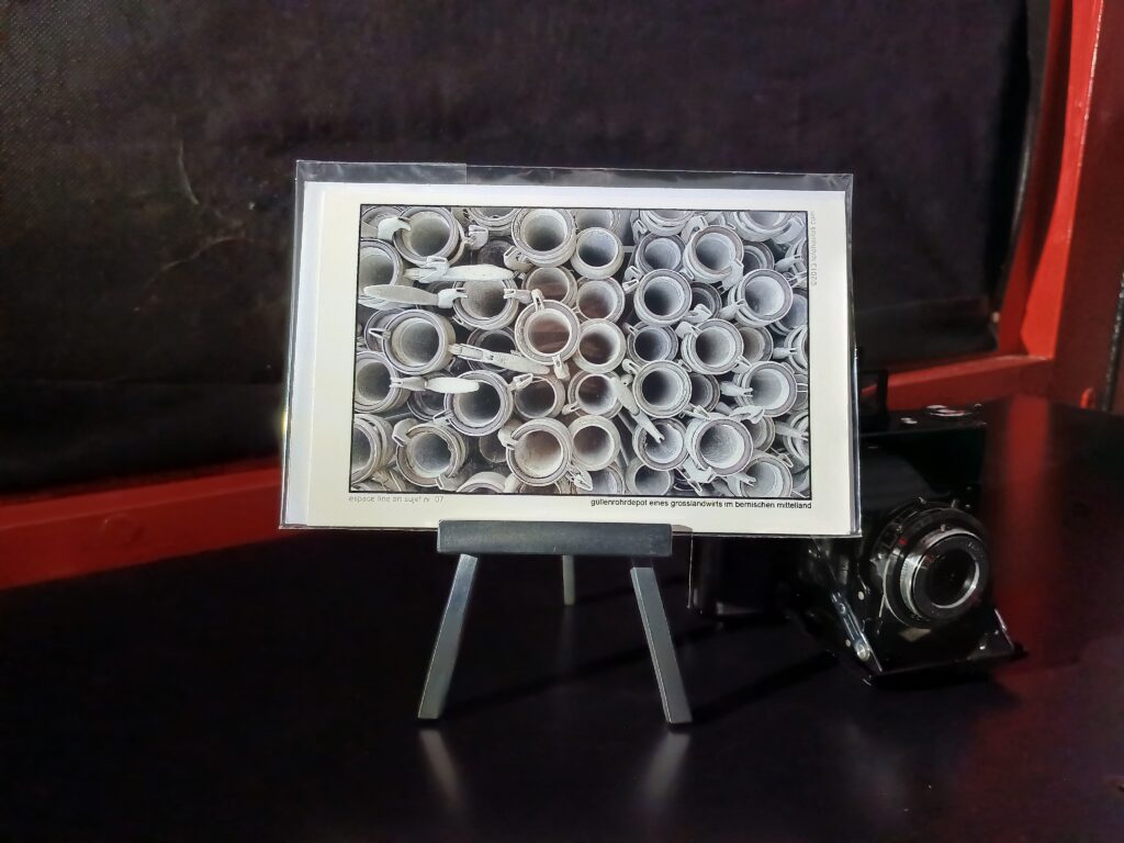 Künstlerische Umsetzung von Landwirtschaftlichen Güllenrohren