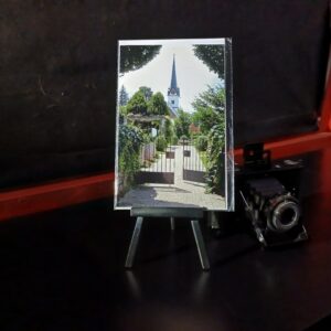 Kirche Aarwangen mit Friedhofseingang