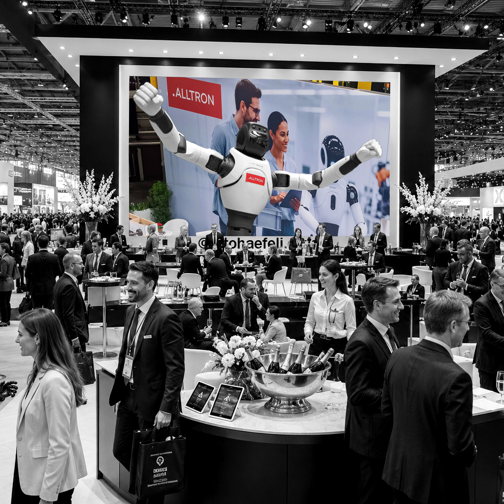 AgiBot Roboter bei Alltron Brack exclusiv